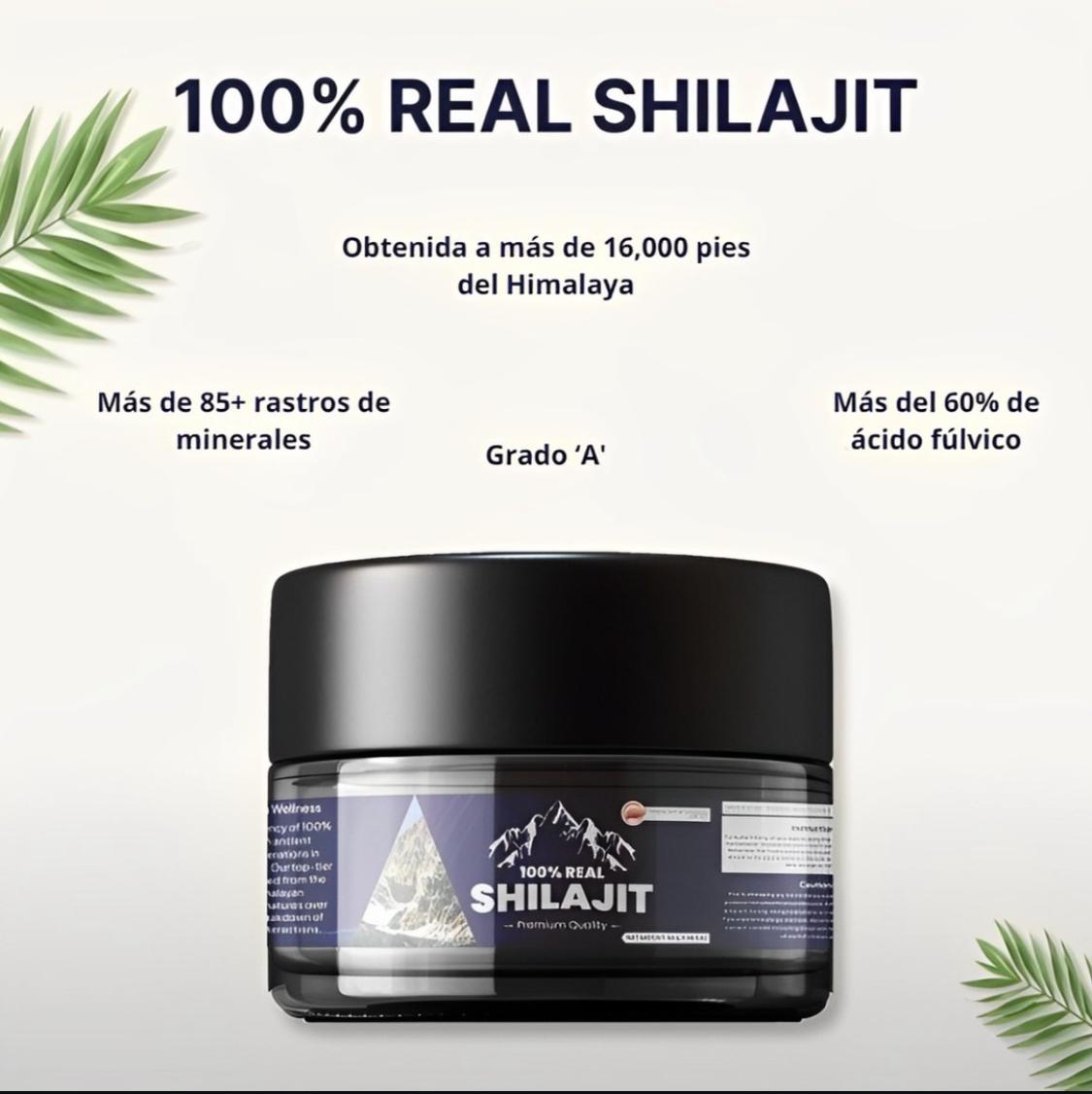 Shilajit Puro Original del Himalaya